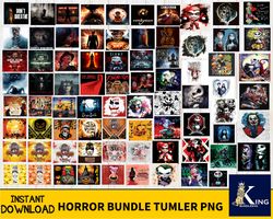 250 horror bundle tumbler png high quality, designs 20 oz sublimation, digital download
