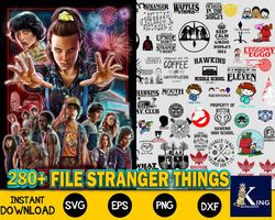 280 file stranger things svg, mega bundle stranger things svg ,bundle stranger things, digital download