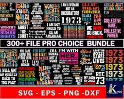 300 file pro choice svg, digital download
