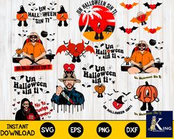 bundle bad bunny halloween, halloween svg bundle, un halloween sin ti, digital download