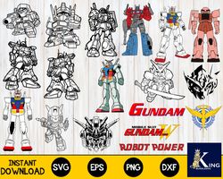 bundle gundam svg, digital download