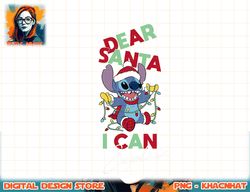 disney lilo & stitch christmas dear santa i can explain png