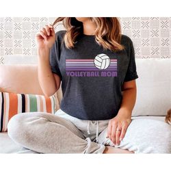 volleyball mom t-shirt - retro unisex volleyball mom shirt