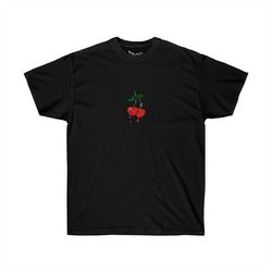 cherry popper tee, trad tattoo tshirt, tattoo gift, tattoo tshirt, unisex, motorbike tshirt