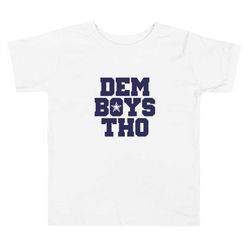 dem boys tho cowboys boys dallas cowboys football team boys t-shirts and onesies, dallas baby boy, gift for boys, christ