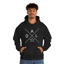 dallas cowboy hooded sweatshirt, cowboy hooded sweatshirt, dallas hoodie, unisex heavy blend hooded sweatshirt