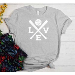 love baseball shirt, love baseball,baseball mom shirts,custom shirt,