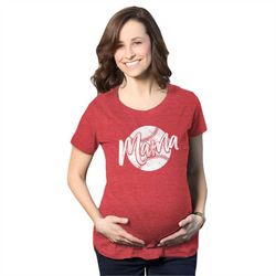 baseball mama maternity shirt, funny maternity shirt, baseball mom shirt, baseball maternity, funny pregnant shirt, baby