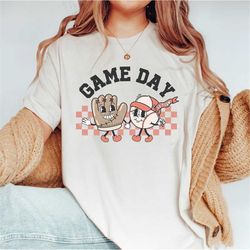 game day baseball sweatshirt, game day baseball shirt, baseball shirt, baseball mom shirt, school spirit shirts, basebal