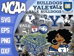 yale bulldogs bundle ncaa svg, ncaa svg, instant download
