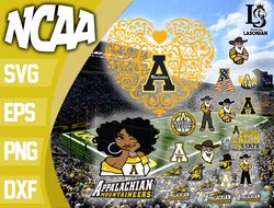 appalachian state mountaineers bundle ncaa svg, ncaa svg, instant download