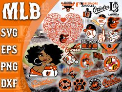 baltimore orioles bundle mlb svg , mlb svg , instant download