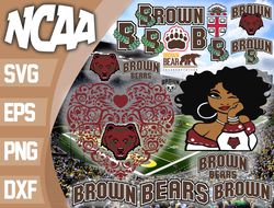 brown bears bundle ncaa svg, ncaa svg, instant download