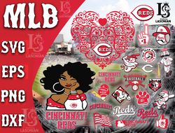 cincinnati reds bundle mlb svg , mlb svg , instant download