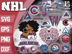 colorado avalanche bundle nhl svg , nhl svg , instant download