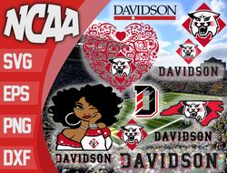 davidson wildcats bundle ncaa svg, ncaa svg, instant download