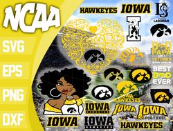 iowa hawkeyes bundle ncaa svg, ncaa svg, instant download