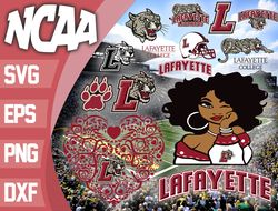 lafayette leopards bundle ncaa svg, ncaa svg, instant download