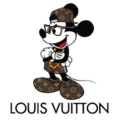 Louis Vuitton Mickey Mouse SVG & PNG Download - Free SVG Download