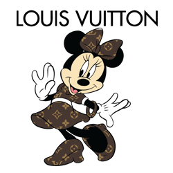 Minnie Louis Vuitton Png, LV Logo Png, Minnie Png, Disney Fa