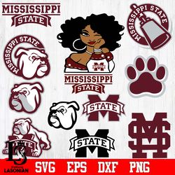 ncaa aic mississippi state bulldogs bundle ncaa svg, ncaa svg ,instant downdload