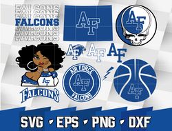 ncaa random vector air force falcons bundle ncaa svg, ncaa svg ,instant downdload