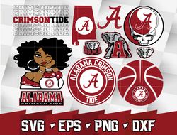 ncaa random vector alabama crimson tide bundle ncaa svg, ncaa svg ,instant downdload