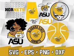 ncaa random vector alabama state hornets bundle ncaa svg, ncaa svg ,instant downdload