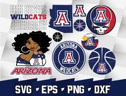 ncaa random vector arizona wildcats bundle ncaa svg, ncaa svg ,instant downdload