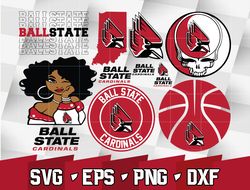 ncaa random vector ball state cardinals bundle ncaa svg, ncaa svg ,instant downdload