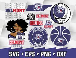 ncaa random vector belmont bruins bundle ncaa svg, ncaa svg ,instant downdload