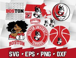 ncaa random vector boston university terriers bundle ncaa svg, ncaa svg ,instant downdload