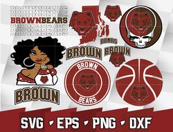 ncaa random vector brown bears bundle ncaa svg, ncaa svg ,instant downdload