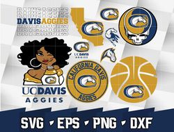 ncaa random vector california davis aggies bundle ncaa svg, ncaa svg ,instant downdload