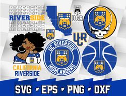 ncaa random vector uc riverside highlanders bundle ncaa svg, ncaa svg ,instant downdload