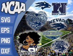 nevada wolf pack bundle ncaa svg, ncaa svg, instant download