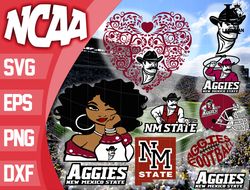 new mexico state aggies bundle ncaa svg, ncaa svg, instant download
