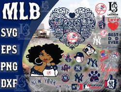 new york yankees bundle mlb svg , mlb svg , instant download