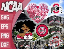 ohio state buckeyes bundle ncaa svg, ncaa svg, instant download