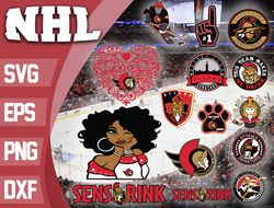 ottawa senators bundle nhl svg , nhl svg , instant download