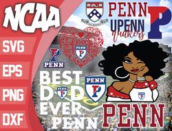 pennsylvania quakers bundle ncaa svg, ncaa svg, instant download