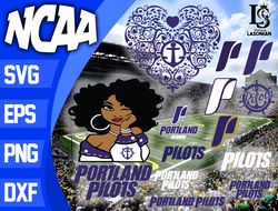 portland pilots bundle ncaa svg, ncaa svg, instant download