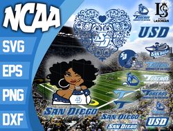 san diego toreros bundle ncaa svg, ncaa svg, instant download