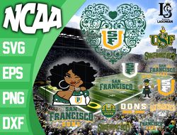 san francisco dons bundle ncaa svg, ncaa svg, instant download