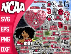 south dakota coyotes bundle ncaa svg, ncaa svg, instant download