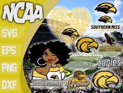 southern miss golden eagles bundle ncaa svg, ncaa svg, instant download