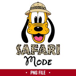 pluto safari mode png, disney safari mode png, aninmal kingdom png, disney png digital file