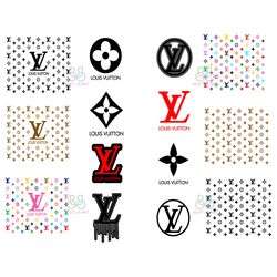 Louis Vuitton SVG, LV svg, Louis Vuitton svg wrap, Louis Vuitton Inspired  SVG