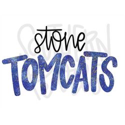 stone tomcats | sublimation design | digital download | womens, kids shirt png