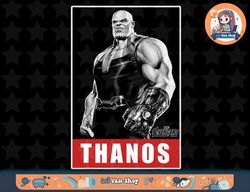 marvel infinity war thanos streetwear poster graphic t-shirt t-shirt copy